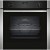 Neff B1ACE4HN0B Electric CircoTherm Single Oven Oven - BLACK/STEEL