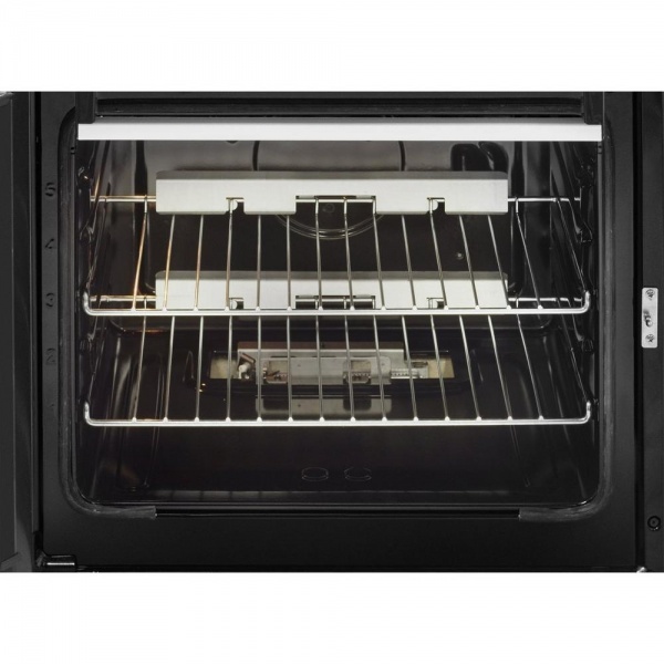 Beko EDG6L33W 60cm Double Oven Gas Cooker with Glass Lid