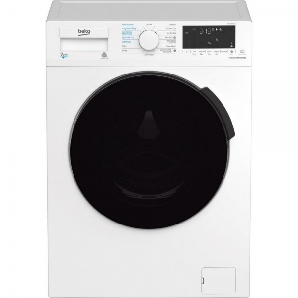 Beko WDB7426S1CW 7kg/4kg Washer Dryer  White