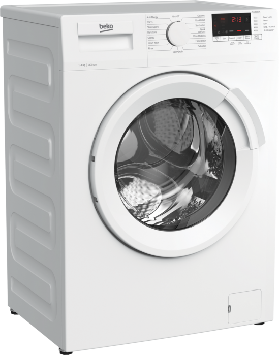 Beko WTL84141W 8kg 1400rpm Freestanding Washing Machine