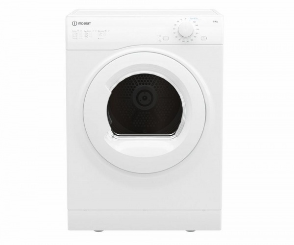 Indesit I1D80WUK 8kg Air-Vented Tumble Dryer