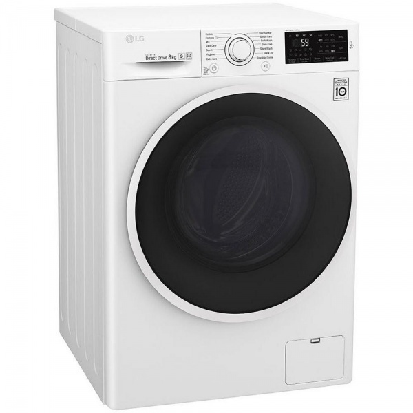 LG F4J608WN 8kg 1400 Spin Washing Machine