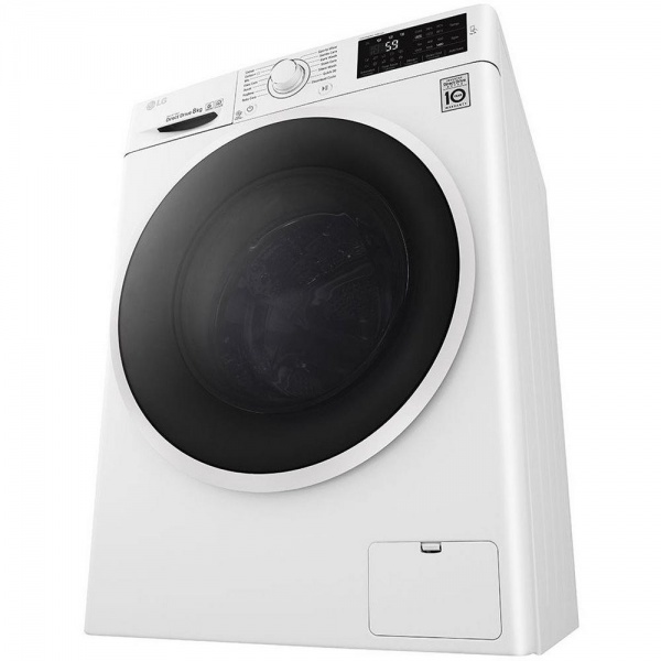 LG F4J608WN 8kg 1400 Spin Washing Machine