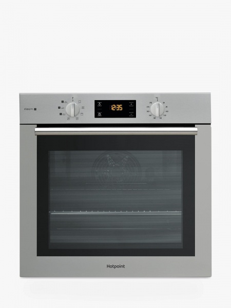 Hotpoint FA4S544IXH  Built-in Single Steam Oven, Stainless Steel