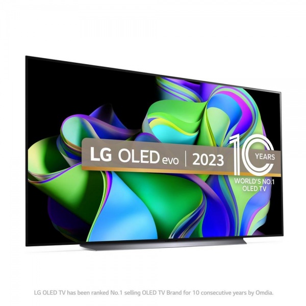 LG OLED83C34LA 83'' OLED evo 4K HDR Smart TV