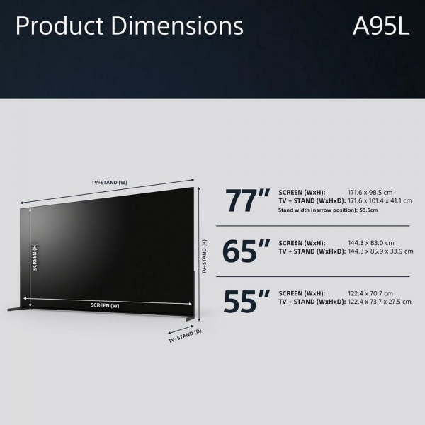 Sony XR65A95LU 65''4K UHD HDR OLED Smart TV