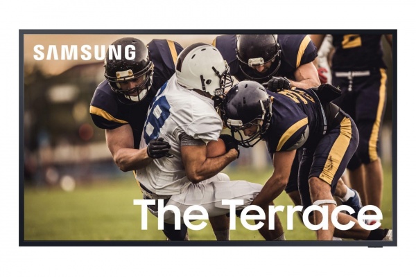 Samsung QE55LST7TCUXXU 55'' Terrace 4K QLED Smart Outdoor TV, Weather- Resistant Durability (IP55 Rated)