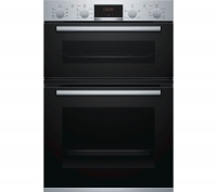 Bosch MBS533BS0B Electric Double Oven with 3D Hot Air