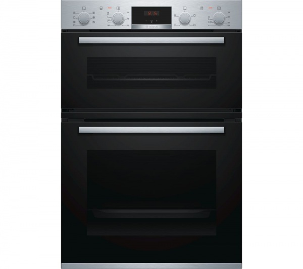 Bosch MBS533BS0B Electric Double Oven with 3D Hot Air